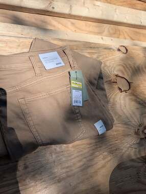 Target Athletic Fit Jeans 40x32 Khaki Brown New With Tags